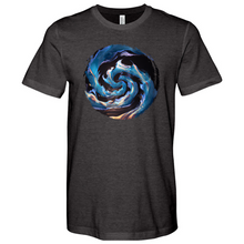 Load image into Gallery viewer, Sunset Waves Heathered Tee
