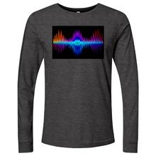 Load image into Gallery viewer, Frequency Red Orange Purple 02 Long Sleeve
