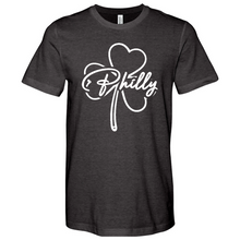 Load image into Gallery viewer, Philly Clover Heathered Tee
