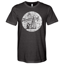 Load image into Gallery viewer, Houston Oil Pumpjack Heathered Tee
