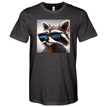 Load image into Gallery viewer, Preppy Raccoon Heathered Tee
