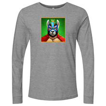 Load image into Gallery viewer, Llama Luchidor Green Long Sleeve
