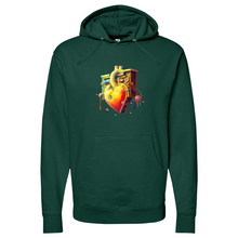 Load image into Gallery viewer, Flushing Heart Midweight Hooded Sweatshirt
