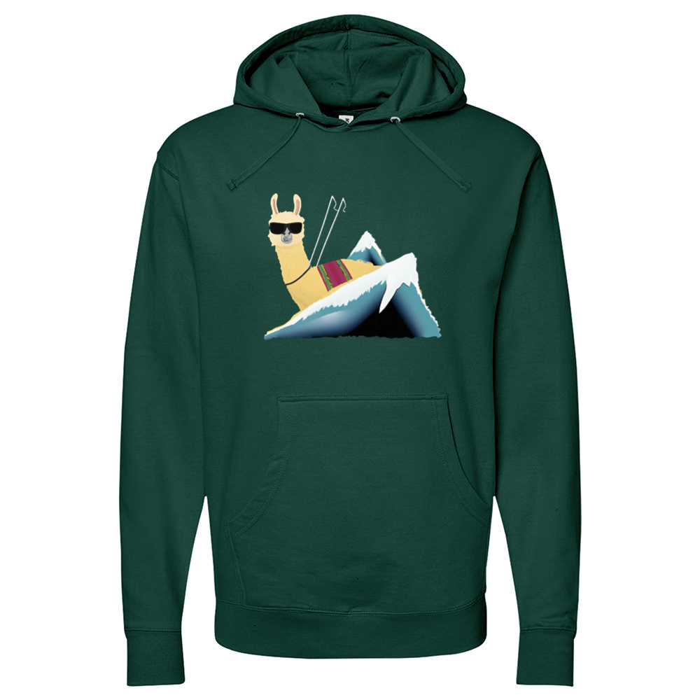 Lama Mountain Midweight Hooded Sweatshirt