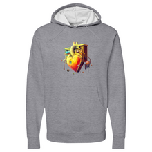 Load image into Gallery viewer, Flushing Heart Midweight Hooded Sweatshirt
