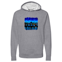 Load image into Gallery viewer, Shem Creek Starry Night Midweight Hooded Sweatshirt
