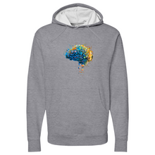 Load image into Gallery viewer, Atoms Brain Midweight Hooded Sweatshirt
