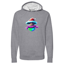 Load image into Gallery viewer, Shroom Santa Midweight Hooded Sweatshirt
