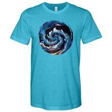 Load image into Gallery viewer, Sunset Waves Heathered Tee
