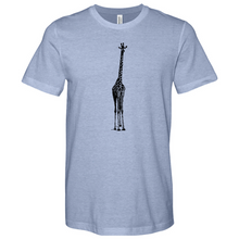 Load image into Gallery viewer, Giraffee Art Heathered Tee
