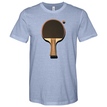 Load image into Gallery viewer, Vintage Ping Pong Black Brown Heathered Tee
