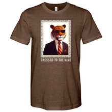 Load image into Gallery viewer, Dressed to the Nine Heathered Tee
