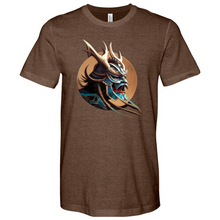 Load image into Gallery viewer, Japanese Warrior Brown Heathered Tee
