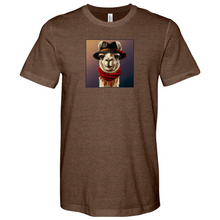 Load image into Gallery viewer, Llama Poet Heathered Tee
