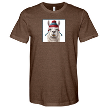 Load image into Gallery viewer, Llama Red Heathered Tee
