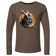 Load image into Gallery viewer, Japanese Warrior Brown Long Sleeve

