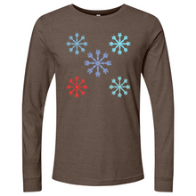 Load image into Gallery viewer, Danish Modern Snowflakes Long Sleeve
