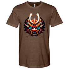Load image into Gallery viewer, Orange Dragon Mask Heathered Tee
