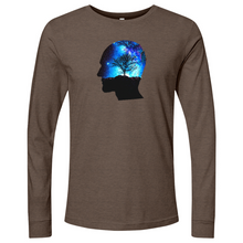Load image into Gallery viewer, Man Head With Galaxy Tree Long Sleeve
