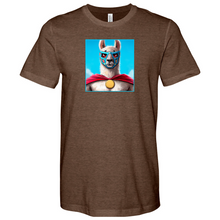 Load image into Gallery viewer, Llama Luchidor Blue Heathered Tee
