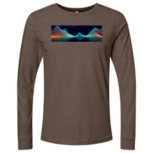 Load image into Gallery viewer, Frequency Mountains With Bg Long Sleeve
