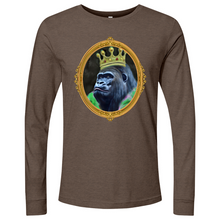 Load image into Gallery viewer, Monkey With Green Jacket In A Gold Frame Long Sleeve
