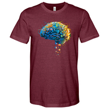 Load image into Gallery viewer, Atoms Brain Heathered Tee
