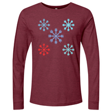Load image into Gallery viewer, Danish Modern Snowflakes Long Sleeve
