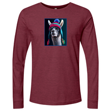 Load image into Gallery viewer, Llama Blue Min Long Sleeve
