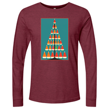 Load image into Gallery viewer, Santa Hat Tree Long Sleeve
