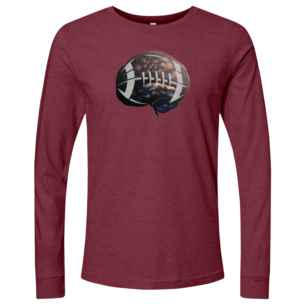 Football Brain 2 Long Sleeve