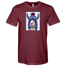Load image into Gallery viewer, Llama Purple Heathered Tee
