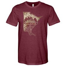 Load image into Gallery viewer, Atlanta Map Heathered Tee
