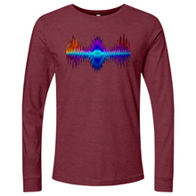 Load image into Gallery viewer, Frequency - Red, Orange, Purple Long Sleeve
