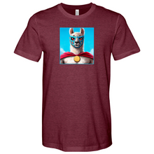 Load image into Gallery viewer, Llama Luchidor Blue Heathered Tee
