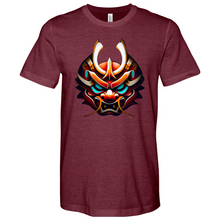 Load image into Gallery viewer, Orange Dragon Mask Heathered Tee
