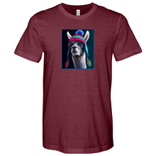 Load image into Gallery viewer, Llama Blue Heathered Tee
