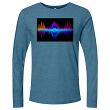 Load image into Gallery viewer, Frequency Red Orange Purple 02 Long Sleeve
