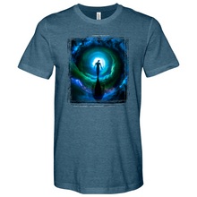 Load image into Gallery viewer, Man Galaxy Hole Heathered Tee
