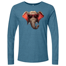 Load image into Gallery viewer, Red Glass Elephant Long Sleeve

