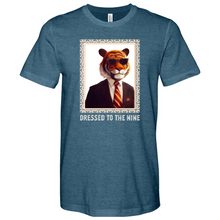 Load image into Gallery viewer, Dressed to the Nine Heathered Tee
