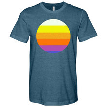 Load image into Gallery viewer, Pickleball Sunset Heathered Tee
