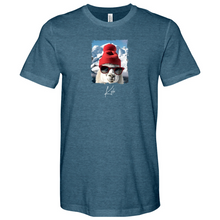 Load image into Gallery viewer, Llama Vibes 02 Heathered Tee
