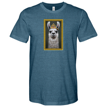 Load image into Gallery viewer, Llama Princess Heathered Tee
