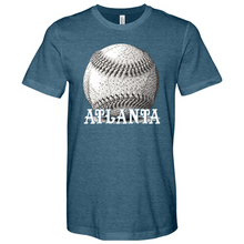 Load image into Gallery viewer, Atlanta Baseball Min Heathered Tee
