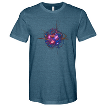 Load image into Gallery viewer, Colliding Atoms Heathered Tee
