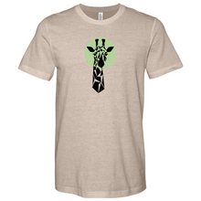 Load image into Gallery viewer, Giraffe Art Heathered Tee
