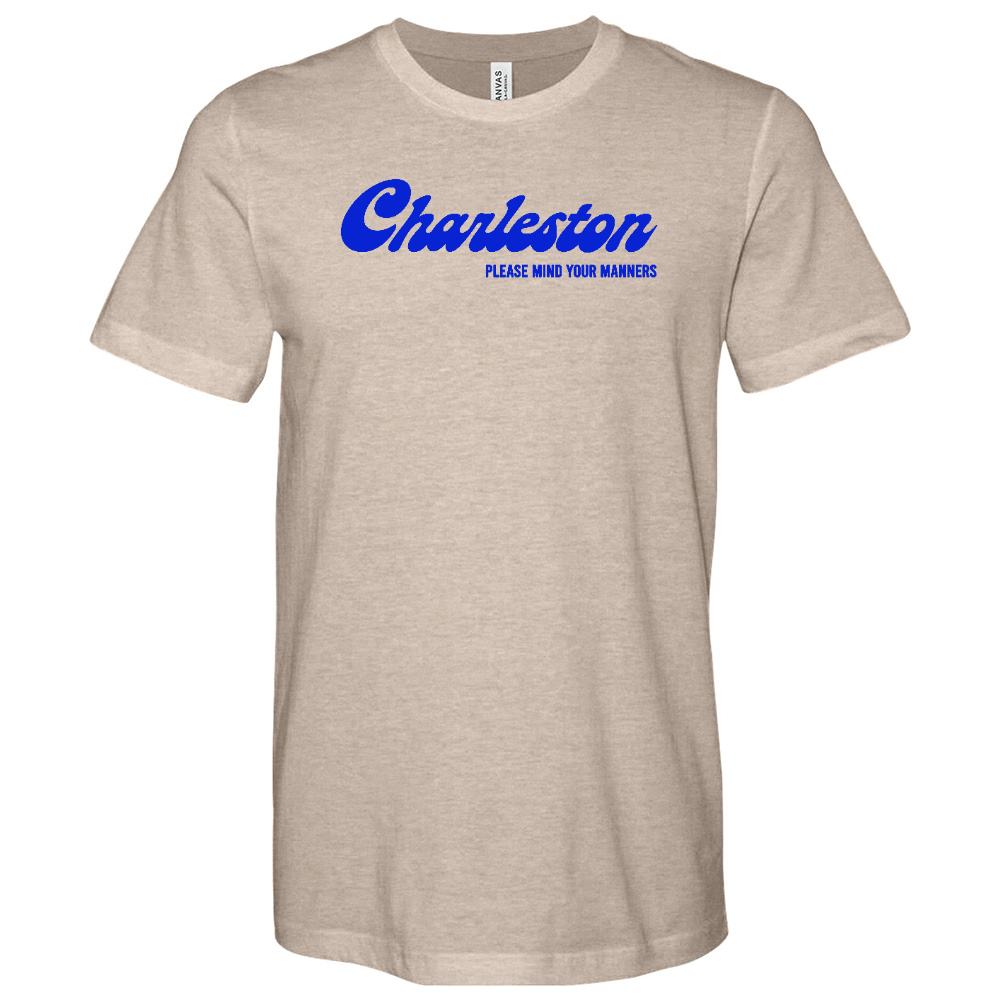 Charleston Blue Heathered Tee