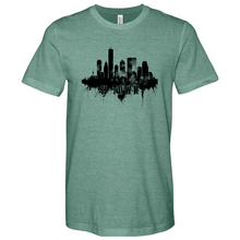 Load image into Gallery viewer, Houston Oil Skyline Heathered Tee
