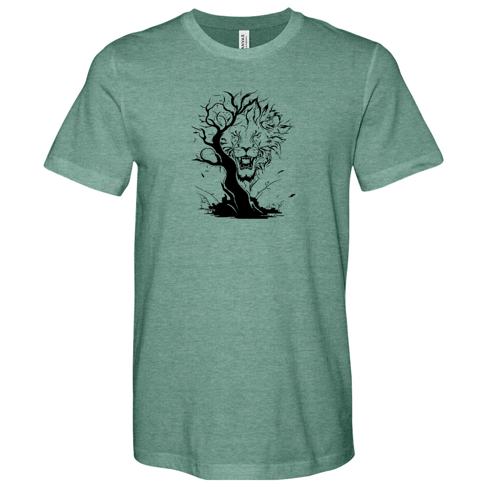 Growling Lion Heathered Tee